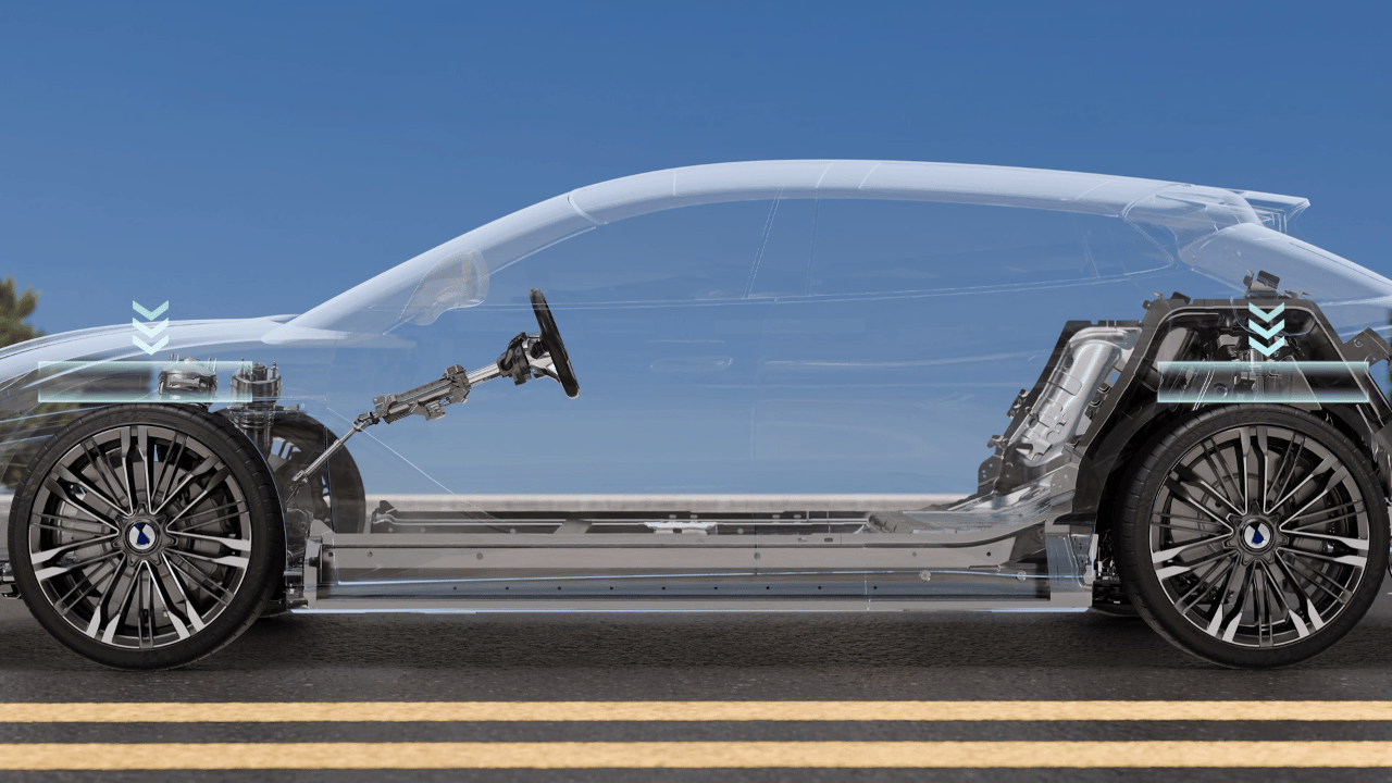 云辇-A<br/>智能空气车身控制系统